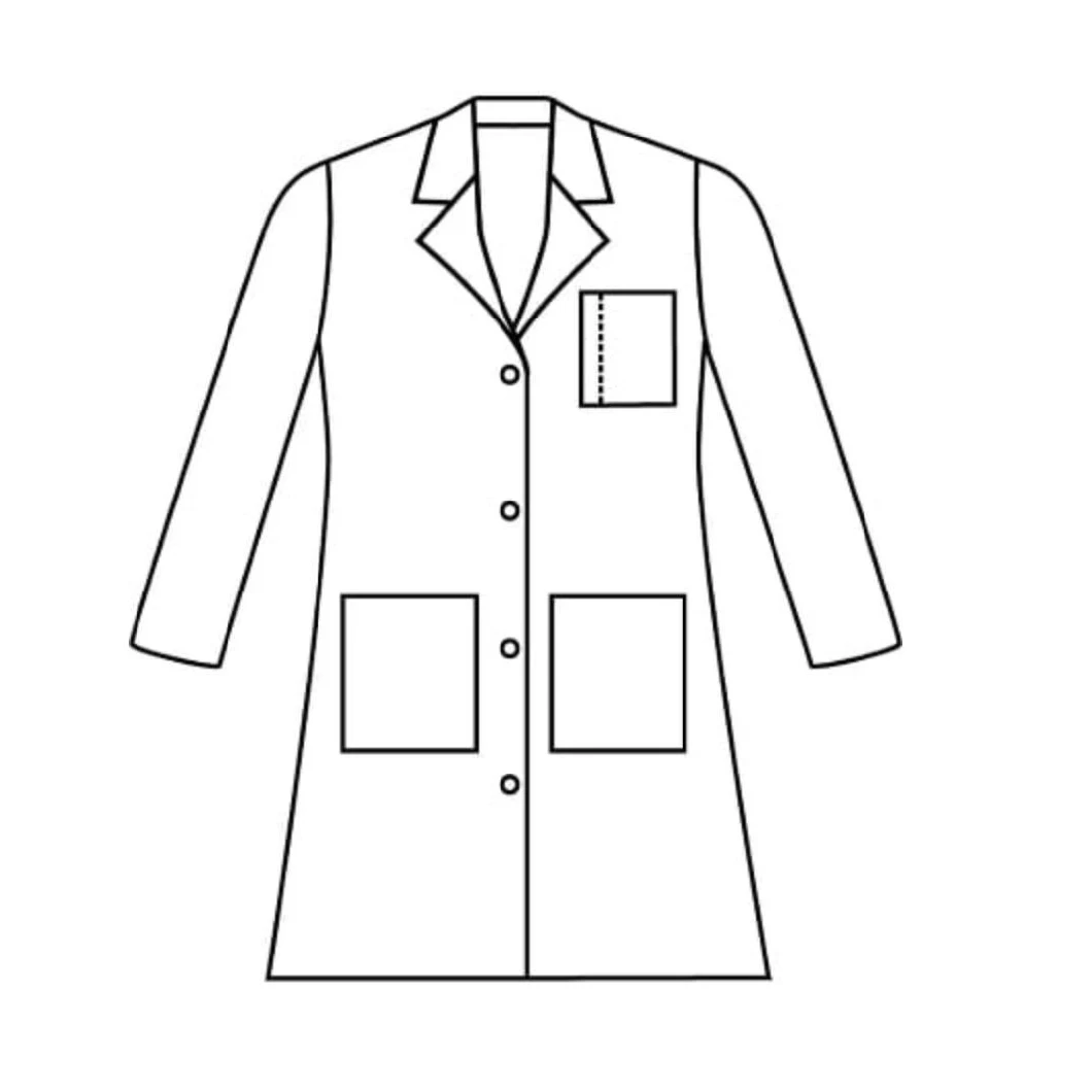 Hospital Medical Uniform Women Nurse Lab Coat